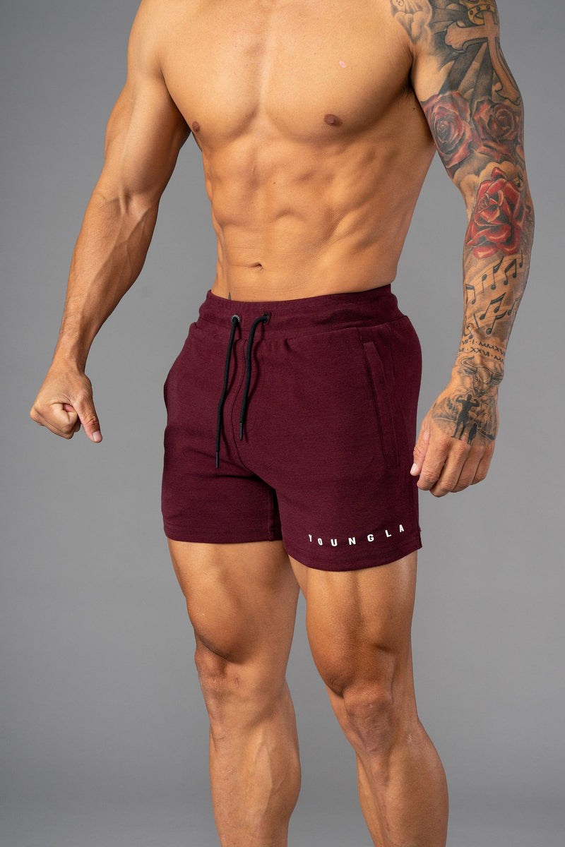 YoungLA 113 The Perfect Lyhyt Shorts Wine | GTXNL8470