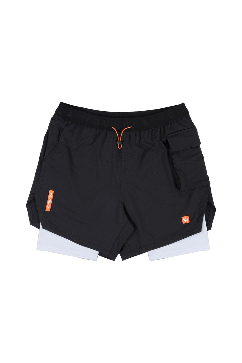 YoungLA 121 Performance Line Compression Shorts Mustat | RDWSO7431