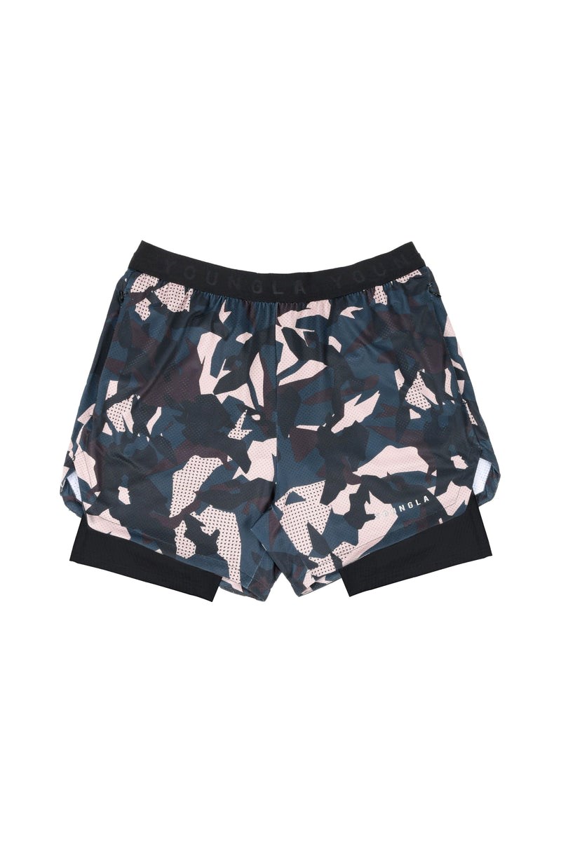 YoungLA 138 Trilogy Camo Compression Shorts Camo | PHLJT3485