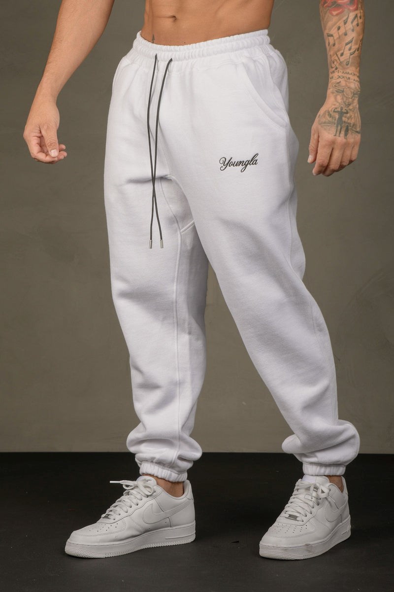 YoungLA 211 For Him Joggers Valkoinen | SOPIM8259