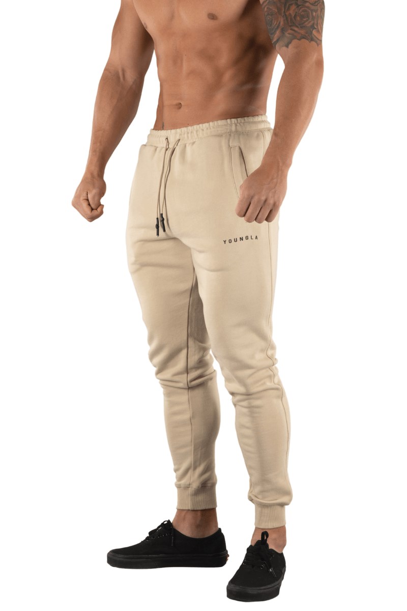 YoungLA 213 Elite Joggers Sand | JEWYS3571