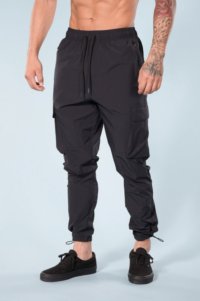 YoungLA 218 Travel Cargo Joggers Mustat | XZOBK1839