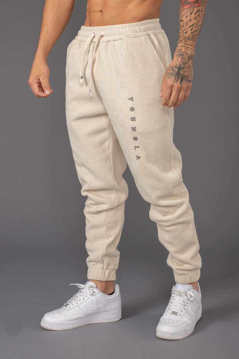 YoungLA 244 Aspen Joggers Tan | ARBOI9281