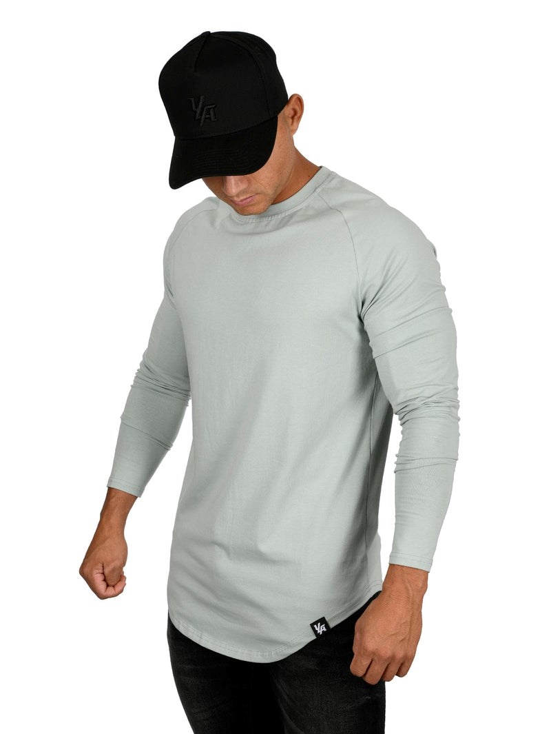 YoungLA 410 PERFECT RAGLAN LONG SLEEVE SHIRTS Vihreä | GPSIM0167