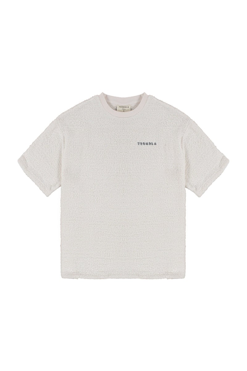 YoungLA 457 Cozy Tees Off-White | FXPMI4902