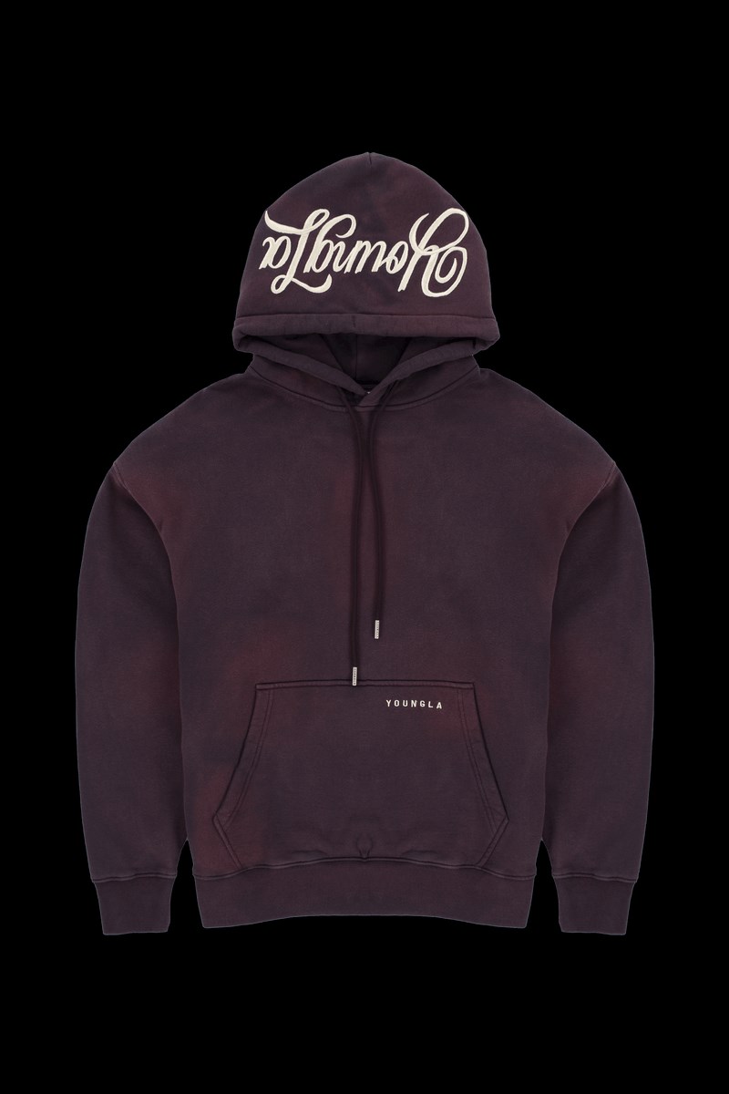 YoungLA 549 Phantom Hoodies Violetit Pesu | EDFJQ0253