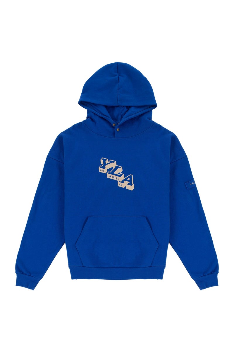 YoungLA 551 Campus Hoodies Kuninkaallinen Sininen Sininen | YLCDH6187