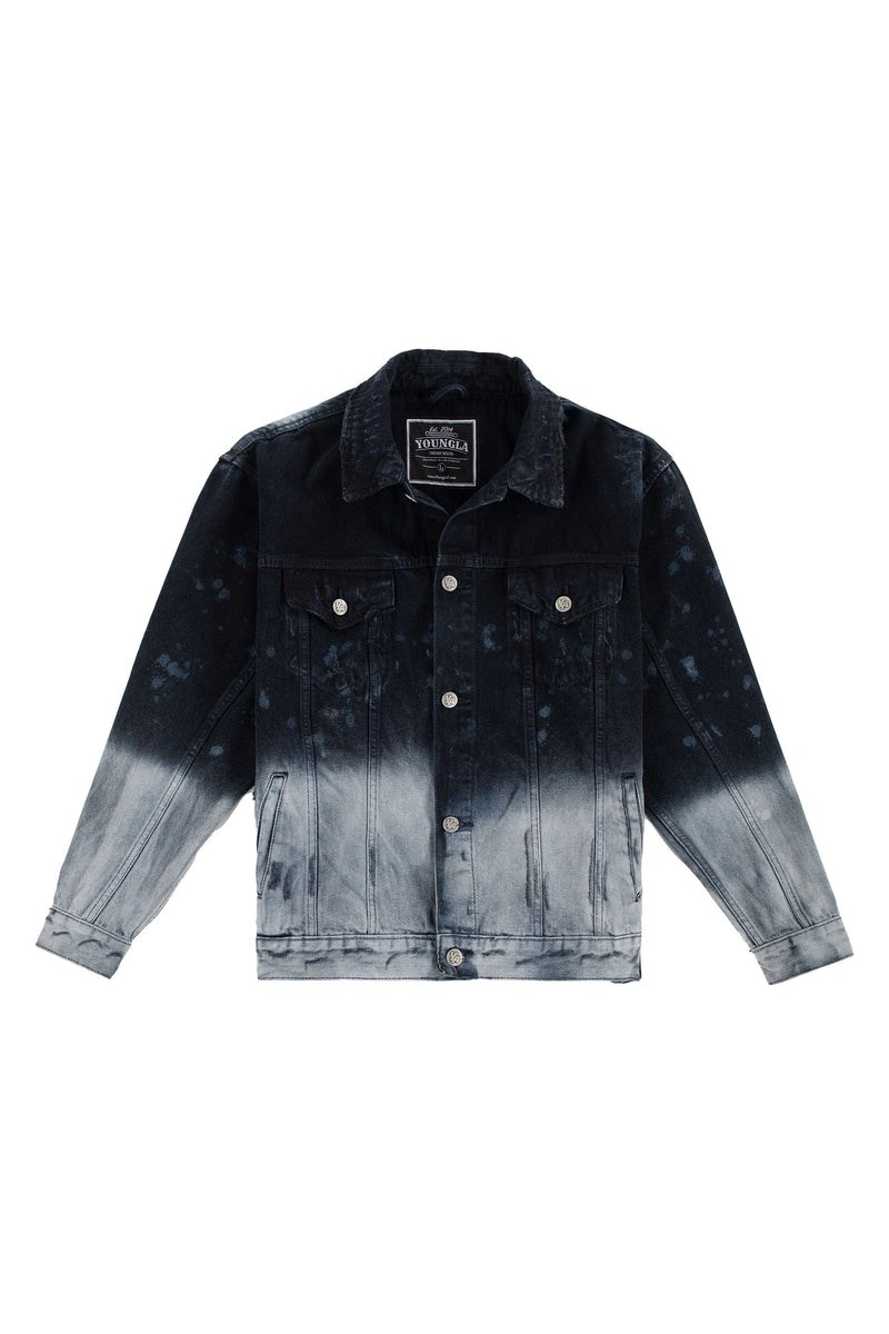 YoungLA 632 Downtown Denim Jackets Laivastonsininen | GDIXL9827