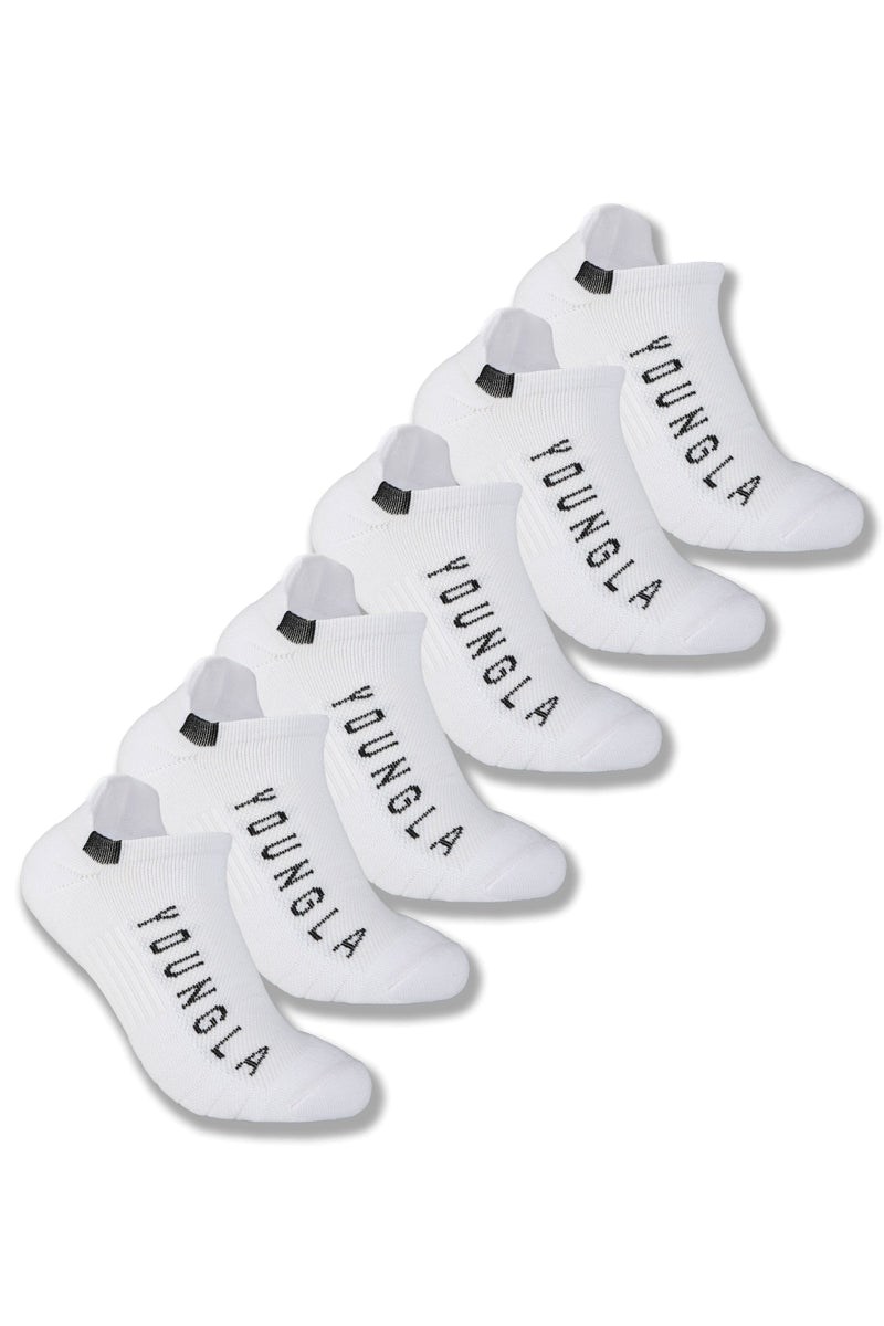 YoungLA 710 Performance Ankle Socks 3-Pack Valkoinen | ANXJI5370