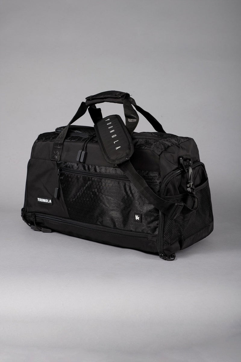 YoungLA 740 Elite Duffle Bags Mustat | FPDWA5206