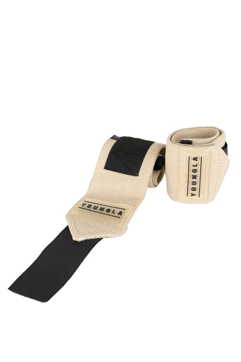 YoungLA 913 Wrist wraps Tan | ZOLMR6540