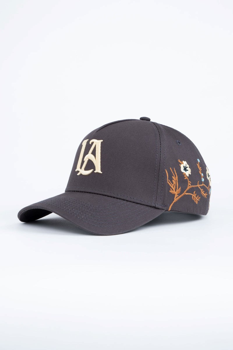 YoungLA 918 LA Branch Hats Coal | MCWPL0896