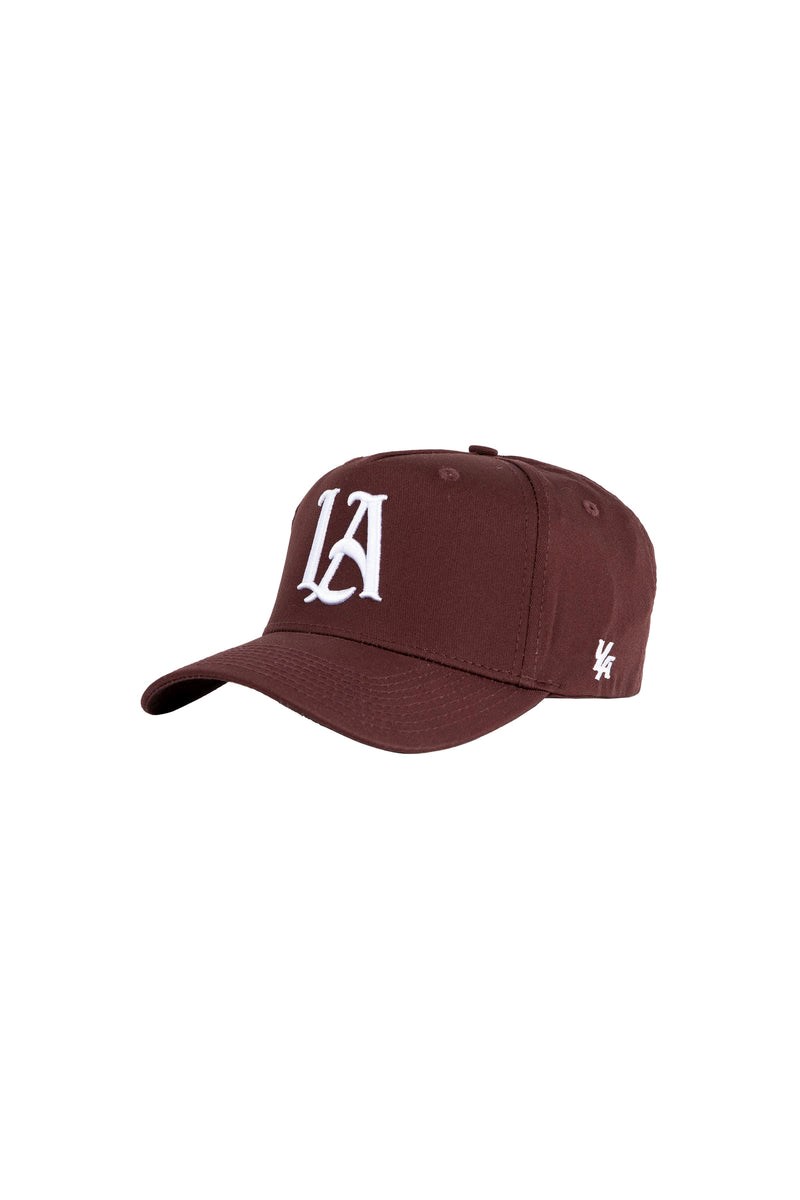 YoungLA 920 A-Frame LA Snapback Hat 2.0 Wine | XPMBD5306