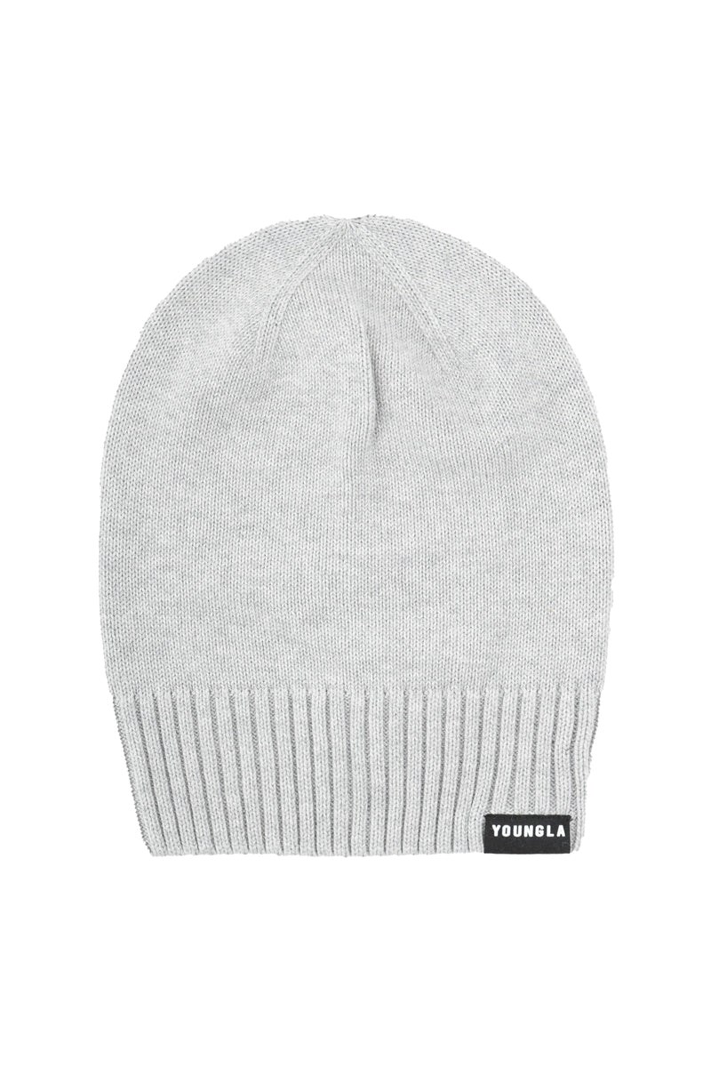 YoungLA 928 Essential Beanies Harmaat | VTGDS4207