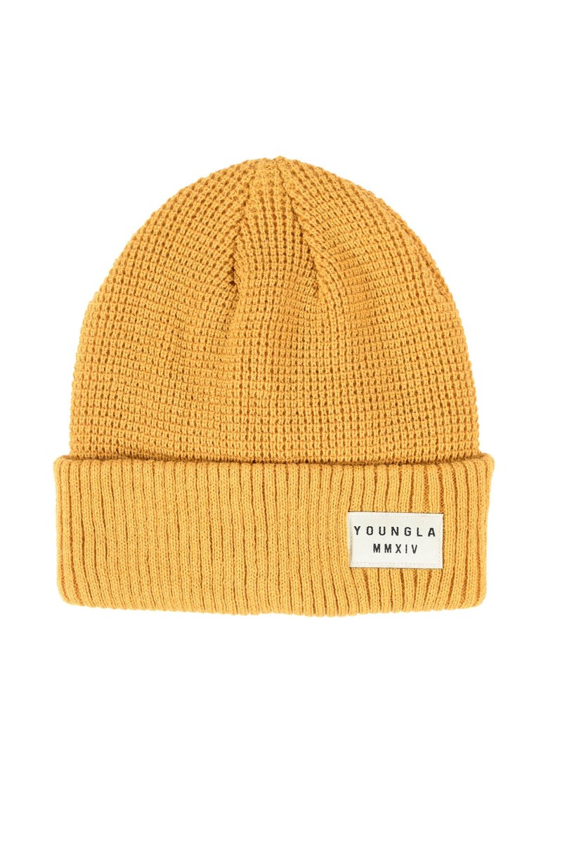 YoungLA 929 Cuffed Beanies Amber | IAPZY8317