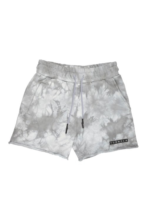 YoungLA 107 Tie Dye Lyhyt Shorts Overcast | YPAHN5790