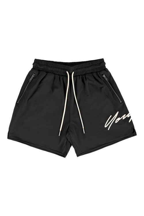 YoungLA 115 Signature Shorts Mustat | CGHKL4513