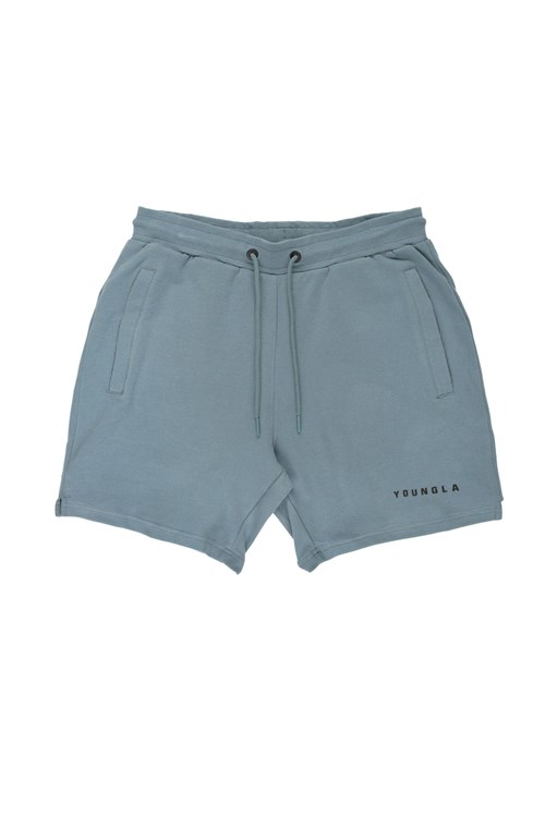 YoungLA 118 The Perfect Shorts Harmaat Sininen | SYAXN0478