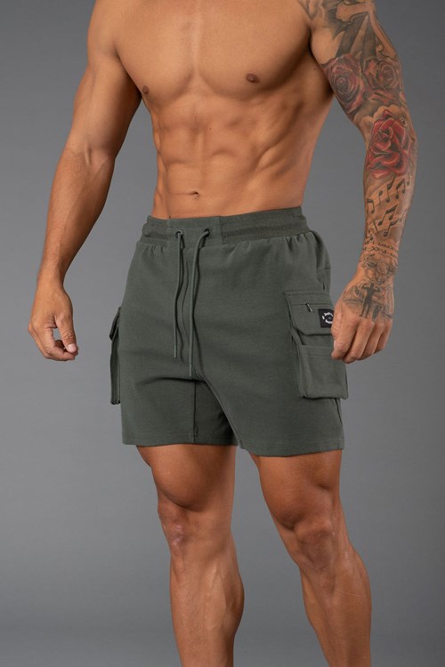 YoungLA 120 Cloud Cargo Shorts Vihreä | EPDVI0324