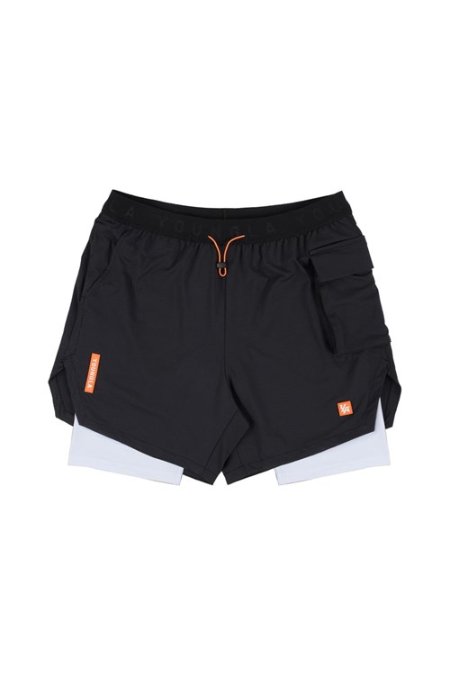 YoungLA 121 Performance Line Compression Shorts Mustat | RDWSO7431