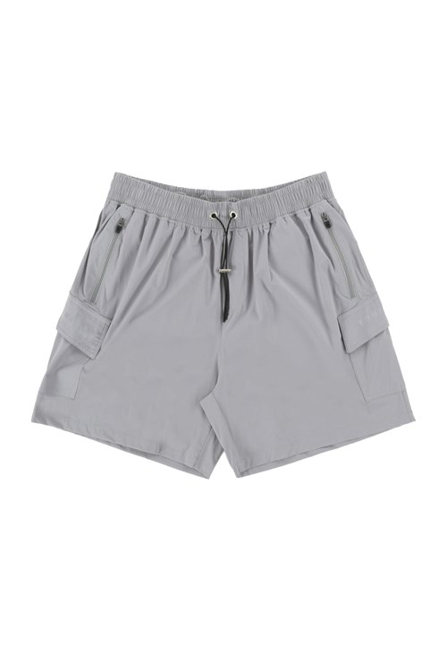 YoungLA 122 The Weekender Shorts Vaaleanharmaat | FKNCQ1653