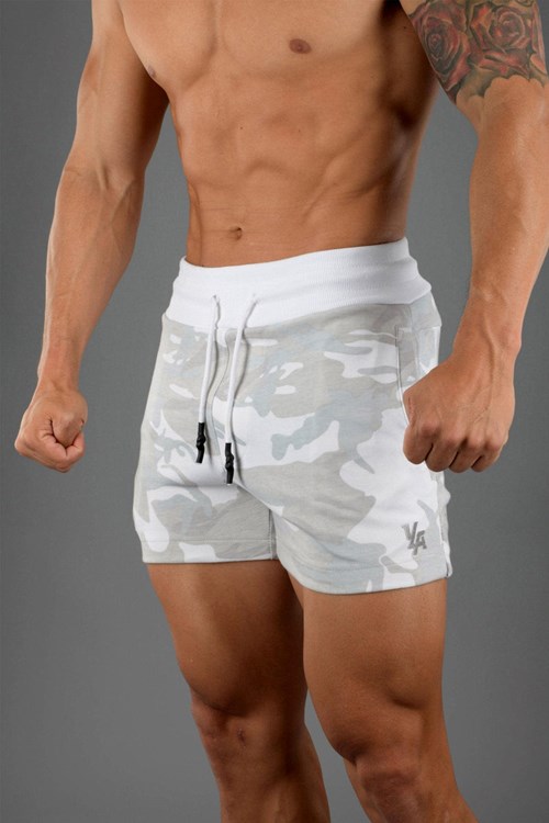 YoungLA 126 Interlock Shorts Camo | HXWAR9018