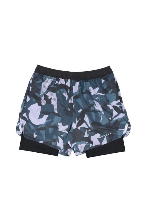 YoungLA 138 Trilogy Camo Compression Shorts Camo | VTMYR1394