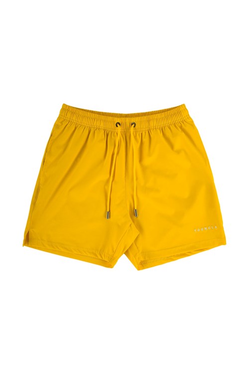 YoungLA 140 Frooty Swim Shorts Canary | YMRTV6519