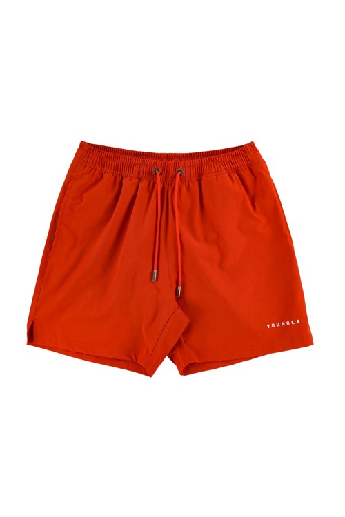 YoungLA 140 Frooty Swim Shorts Chilli | PQHSY1027