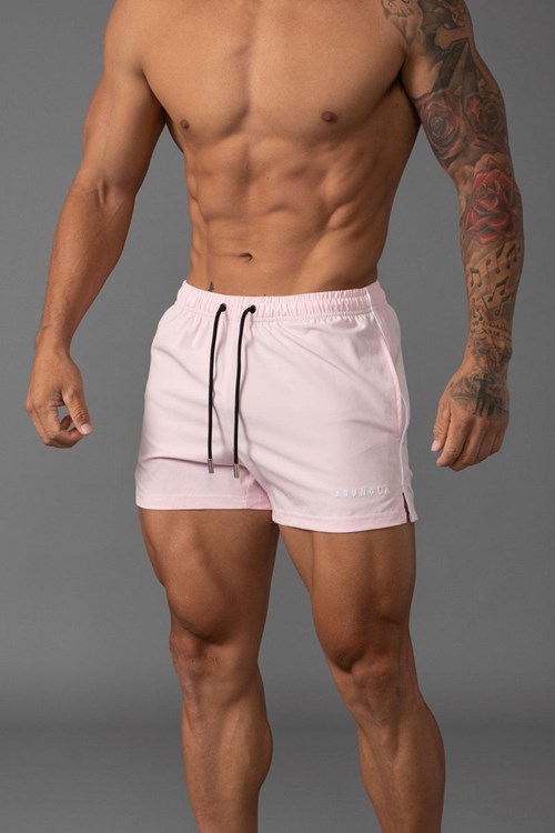 YoungLA 143 Lyhyt Lyhyt Swim Shorts Pinkki | CBFTD0425