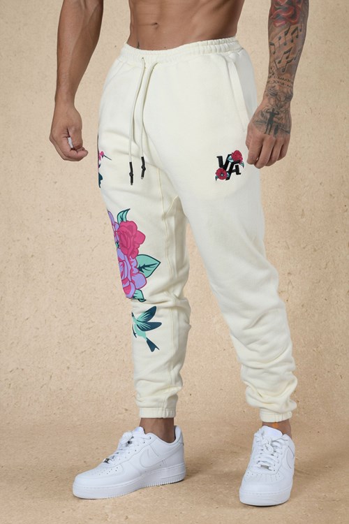 YoungLA 203 Zen Joggers Off-White | UGZHB8534