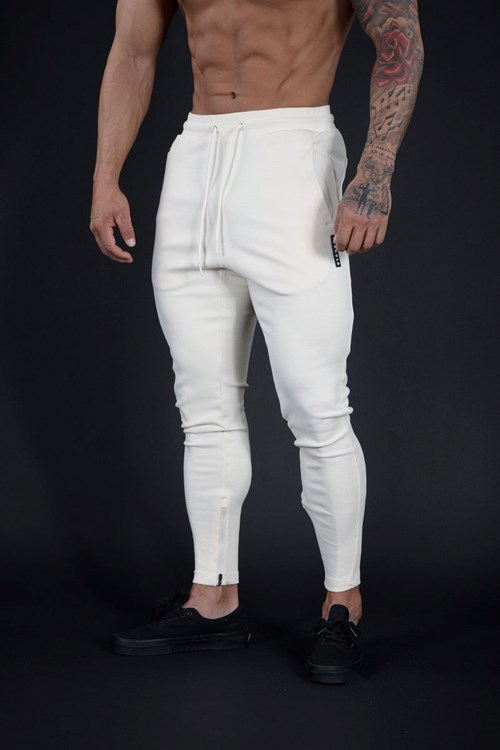 YoungLA 208 The Perfect Joggers Valkoinen | POREN4759