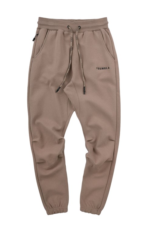 YoungLA 210 Kick-Back Joggers Mocha | ZDRCY3724