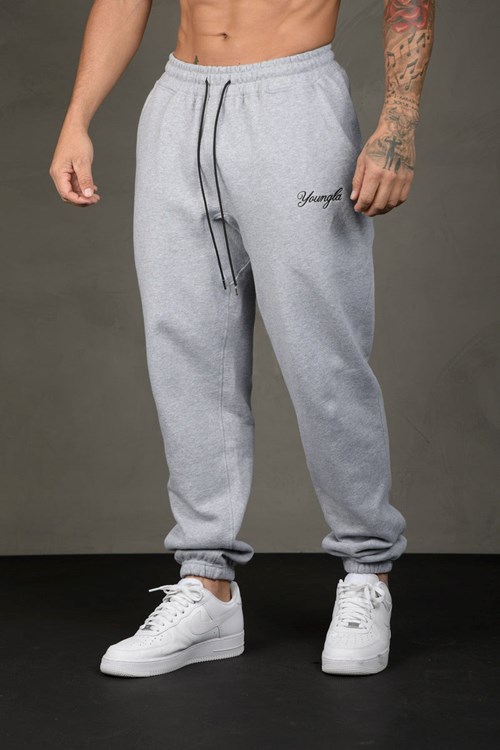 YoungLA 211 For Him Joggers Harmaat | ZRGFV8043