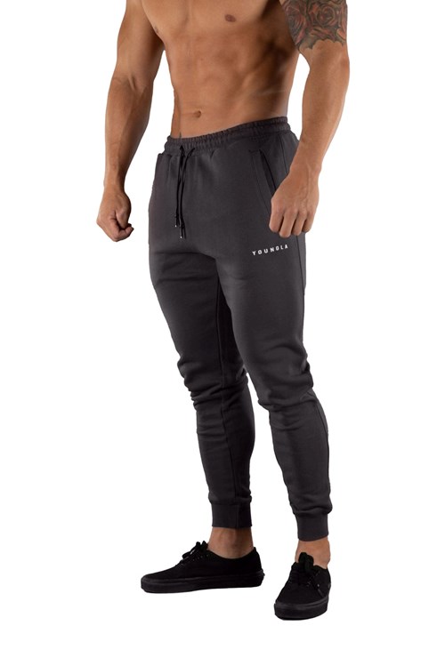 YoungLA 213 Elite Joggers Coal | SHBNC9186