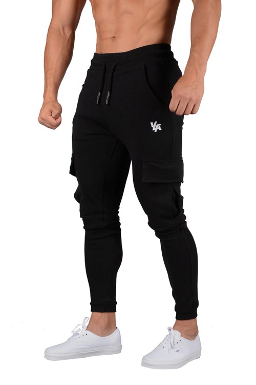 YoungLA 225 Superlative Joggers Mustat | UHJBV3452