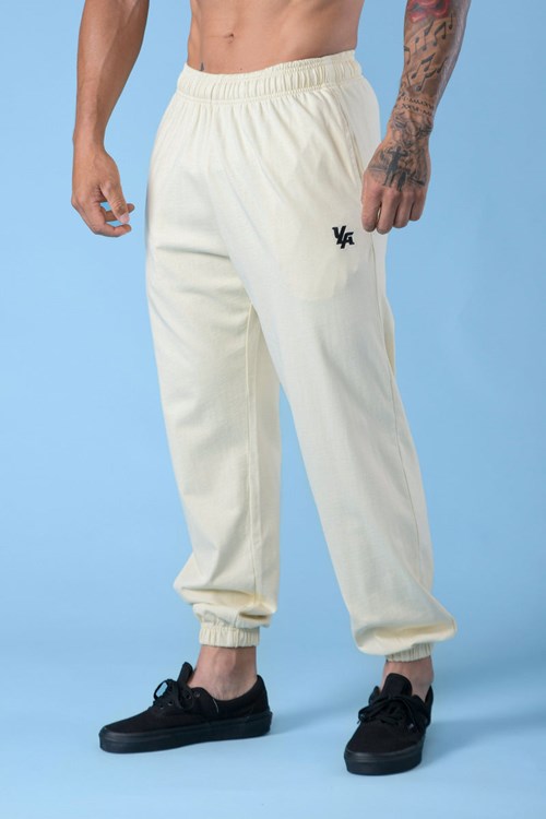 YoungLA 231 Pump Cover Joggers Off-White | IGEYZ0928