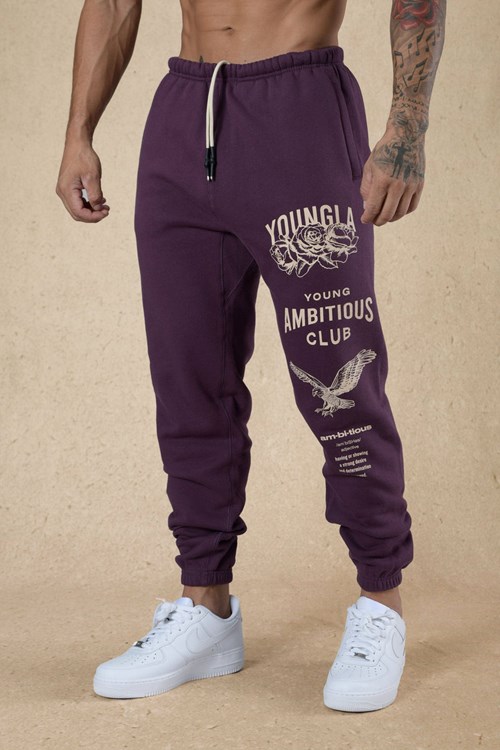 YoungLA 233 The Immortal Joggers Fall 22" Plum Perfect | AXOWV6594