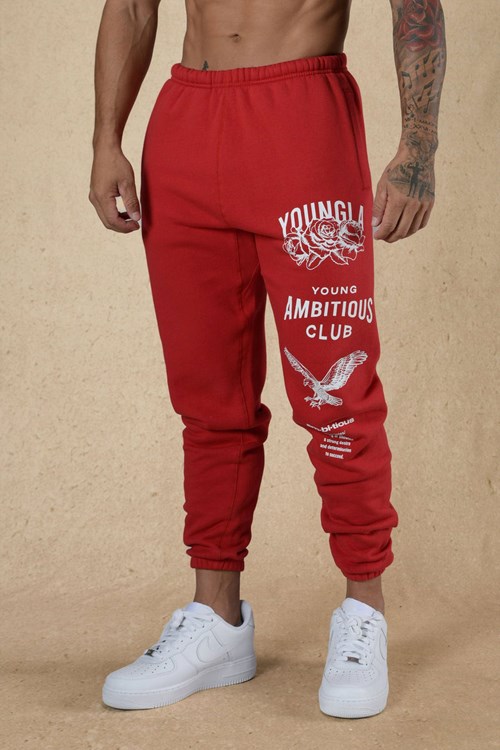 YoungLA 233 The Immortal Joggers Fall 22" Punainen | LGZBI8956