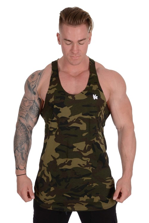 YoungLA 318 Palazzo Stringers Camo | XGTVL6105