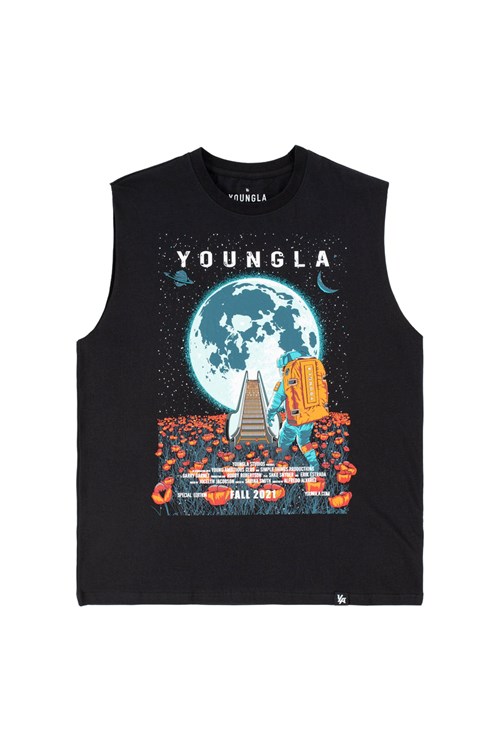 YoungLA 329 Motion Picture Cut Offs Moon Escalator | KYPTD3267