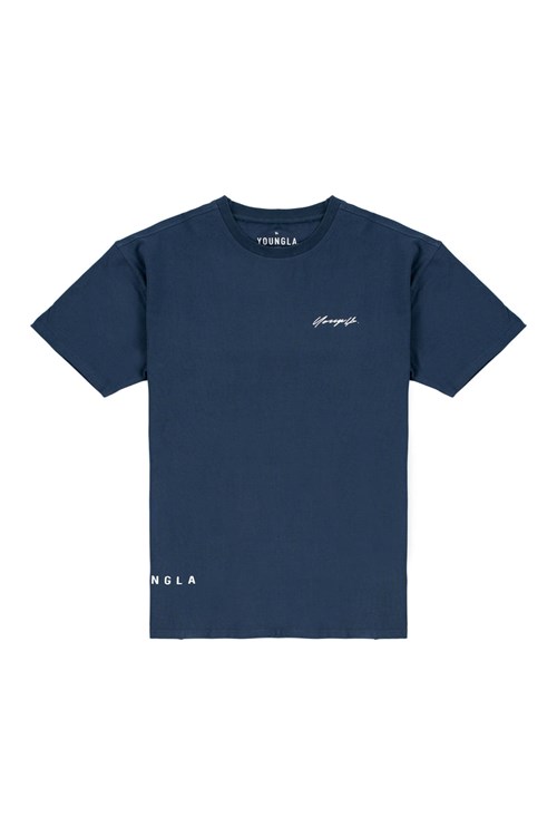 YoungLA 414 Signature Tees Syvä | JERNQ4968