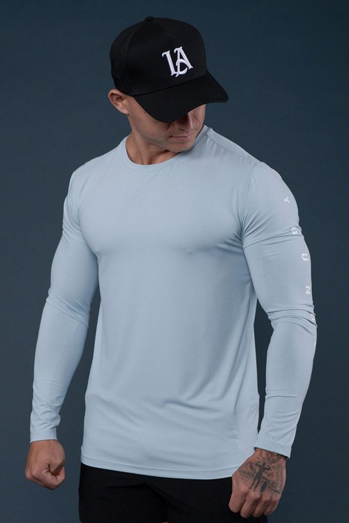 YoungLA 424 Zephyr Compression Long Sleeves Vihreä | MJWEK0381