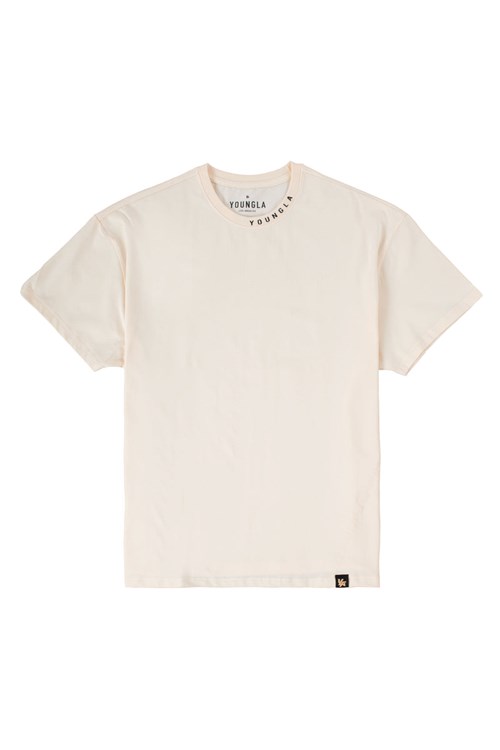 YoungLA 429 Trademark Tees Off-White | PZSHU9873