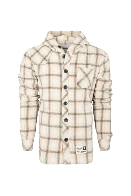 YoungLA 431 Hupullinen Flannels Minttu | AZRHJ8042