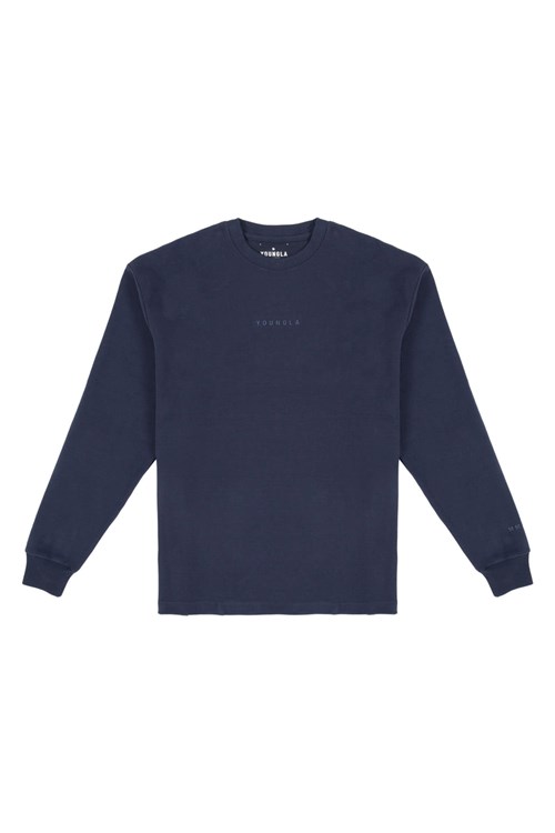 YoungLA 450 Cloud Foam Long Sleeves Laivastonsininen | XAIDW1859