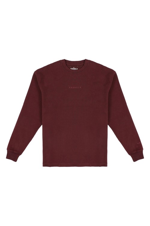 YoungLA 450 Cloud Foam Long Sleeves Wine | SADNK8067