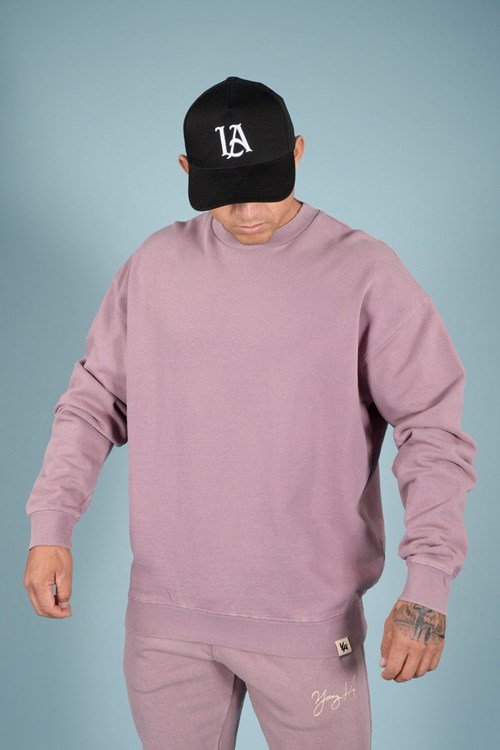 YoungLA 530 Gin N Juice Oversized Crewnecks Laventeli Pesu | HKXNS2745