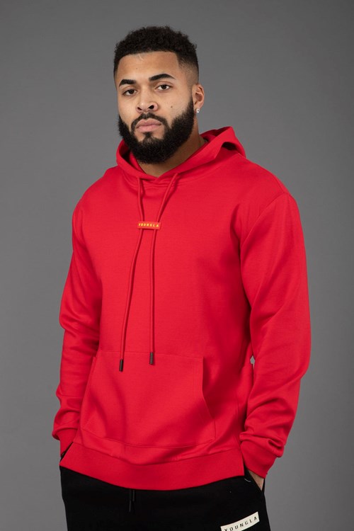 YoungLA 542 Pro-Tech hoodies Punainen | VCLMN8539