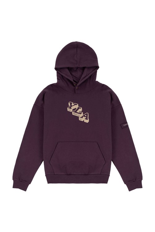 YoungLA 551 Campus Hoodies Plum Perfect | DYIWL8197